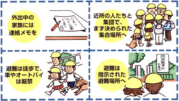 災害時の避難
