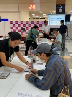 イオンモール石巻ＳＤＧｓフェス　パネル展示（巻con.１）