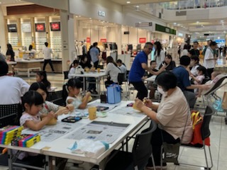 イオンモール石巻ＳＤＧｓフェス（森のタンブラーお絵描き教室１）