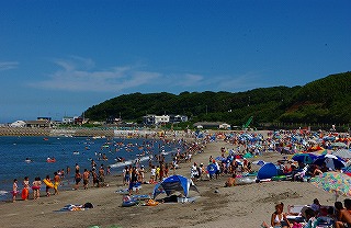 阿字ヶ浦海水浴場の画像