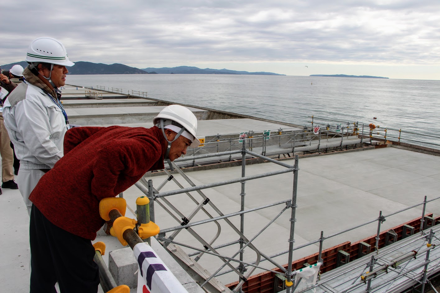 ＜雲雀野地区防潮堤工事3＞