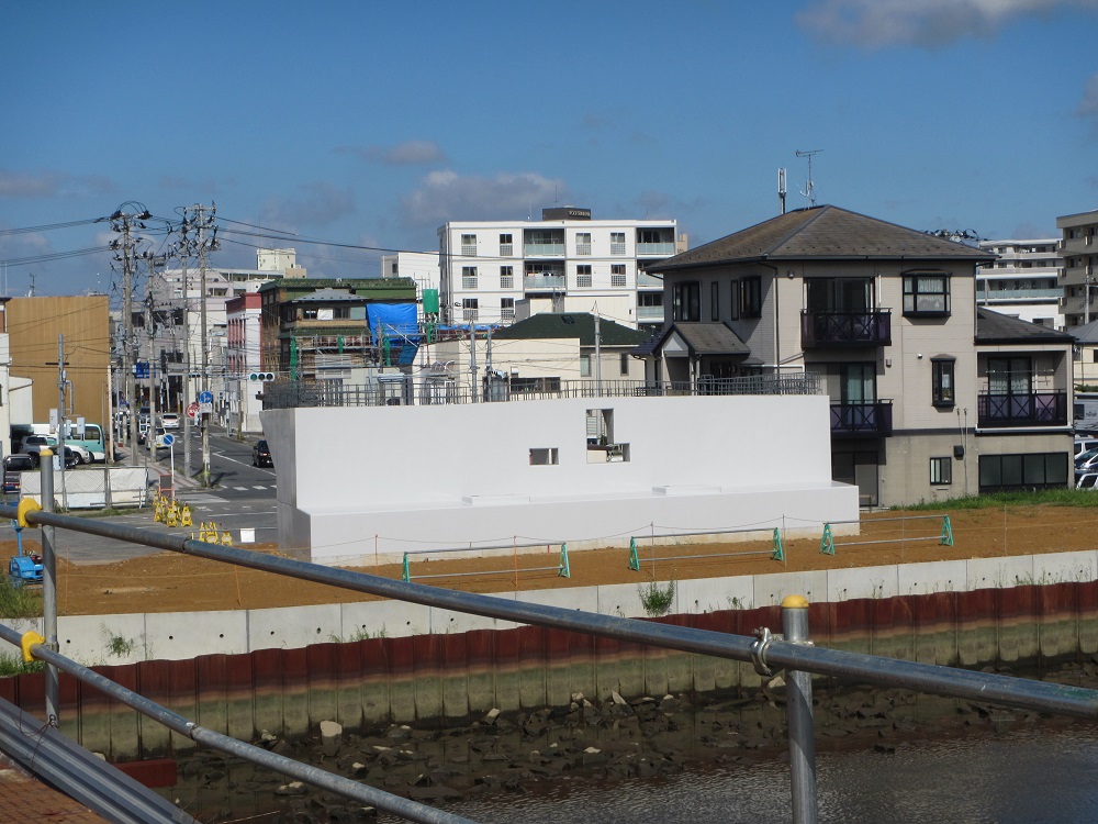 新内海橋の橋台