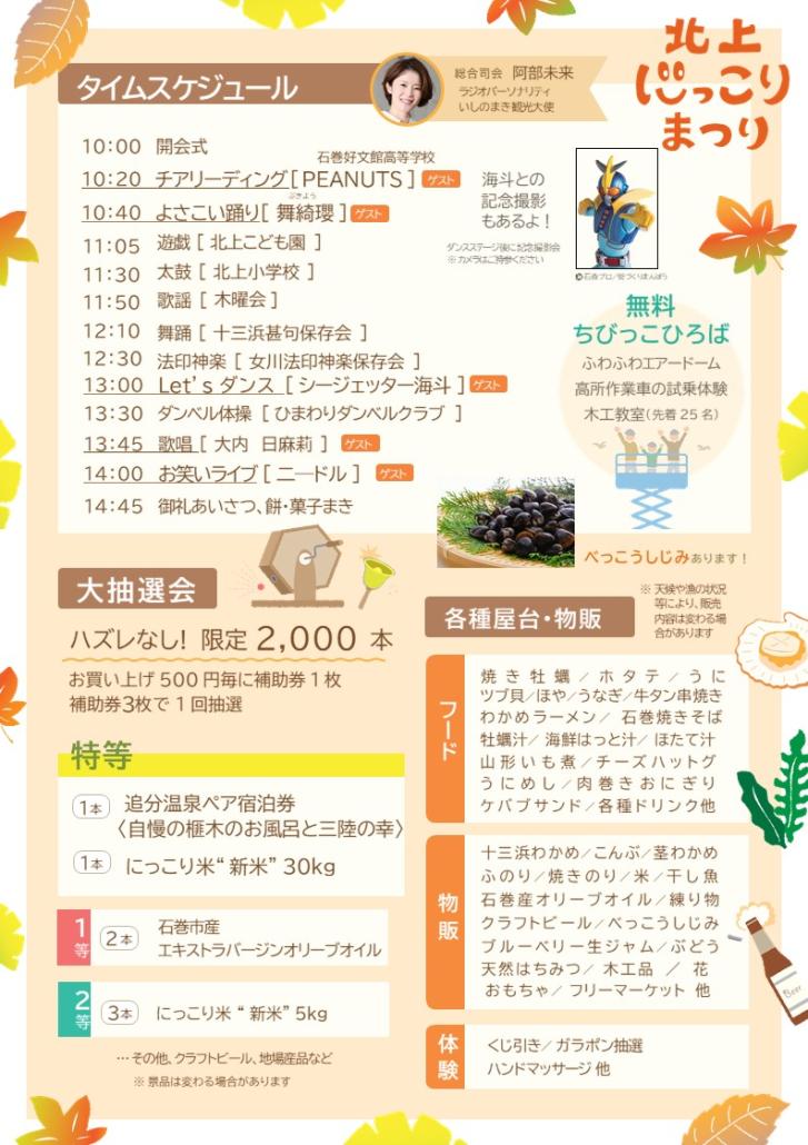 2026にっこりまつり裏