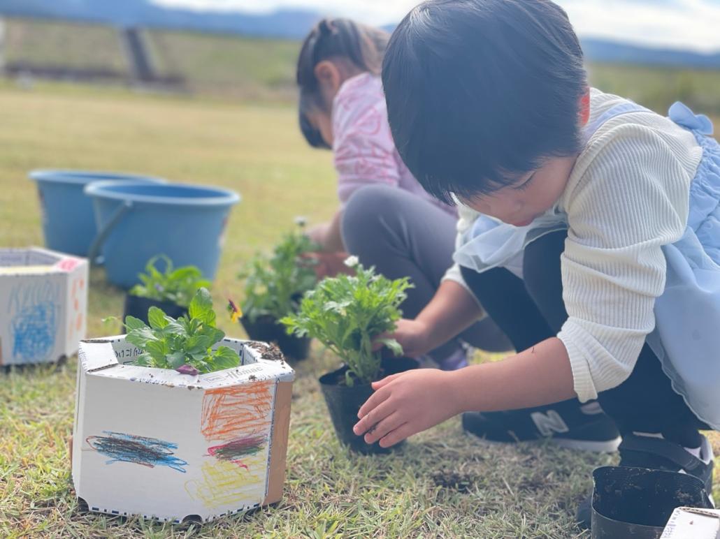 寄せ植え体験