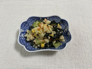 シャキシャキポテトサラダ