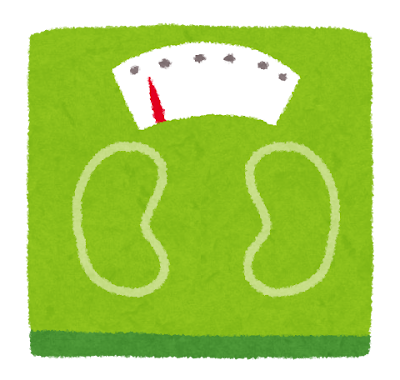 体重計イラスト