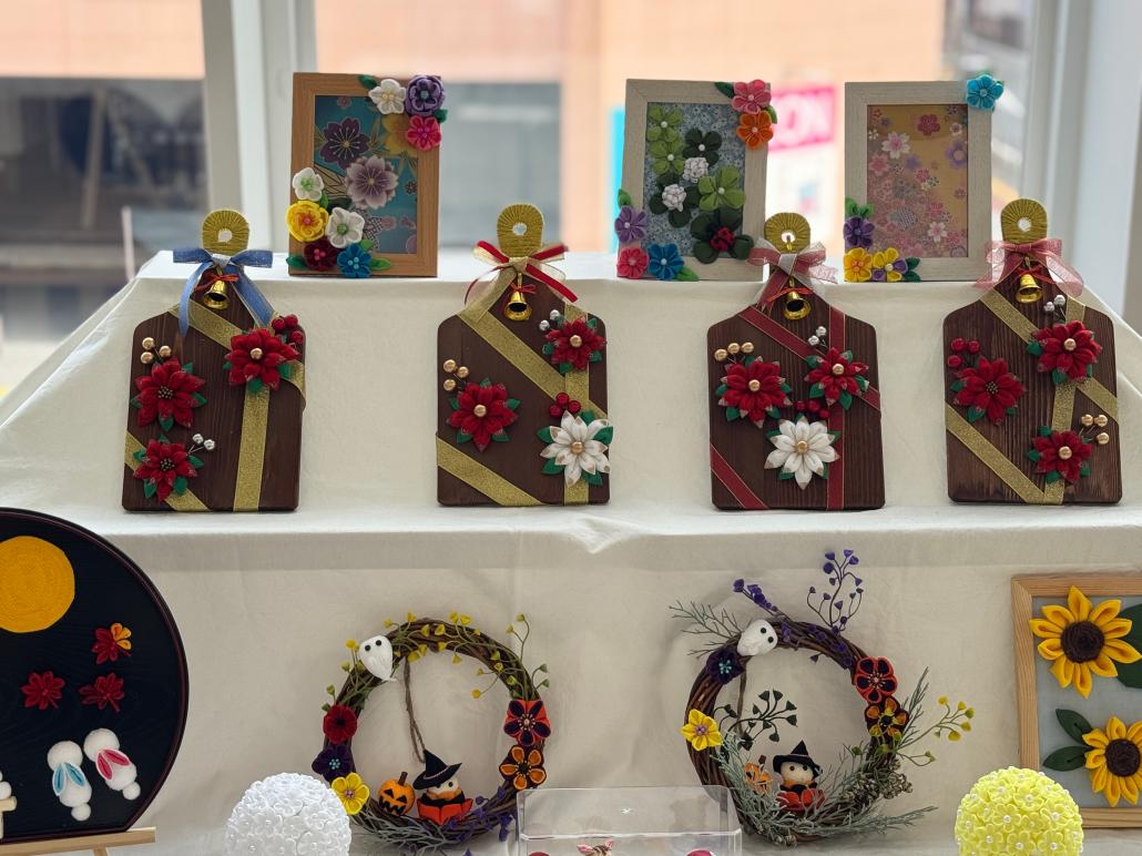 つまみ細工作品例の画像