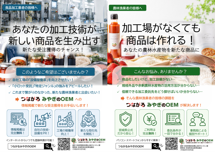 県公式OEMマッチングサイト