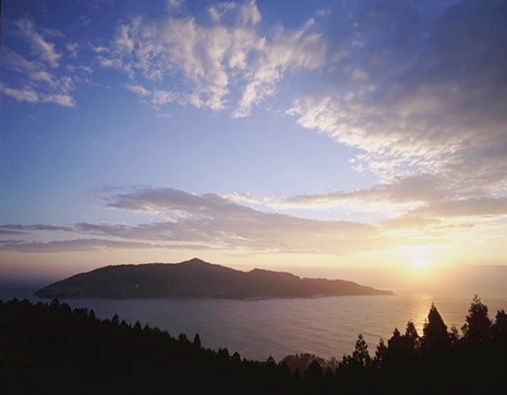 金華山遠景