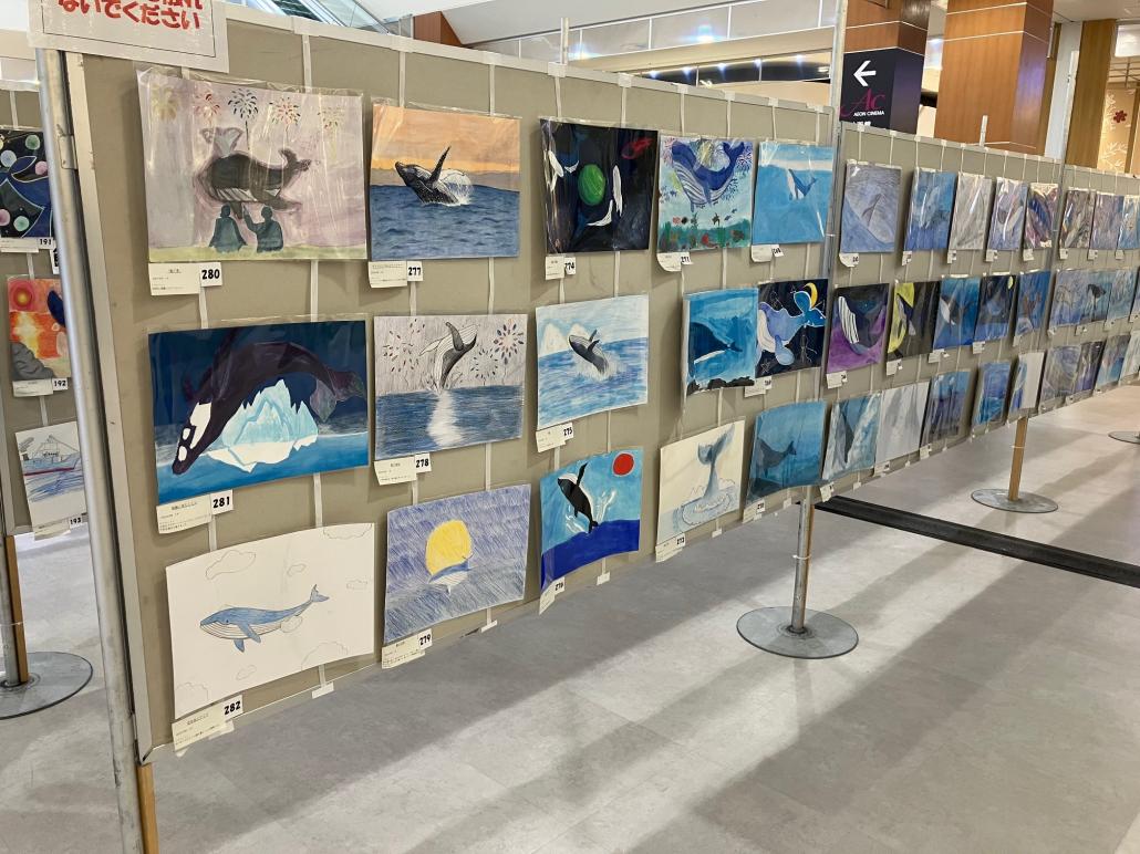 くじら絵画展示2025