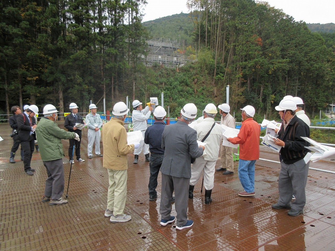 <渡波稲井線道路新設工事2> <渡波稲井線道路新設工事2>