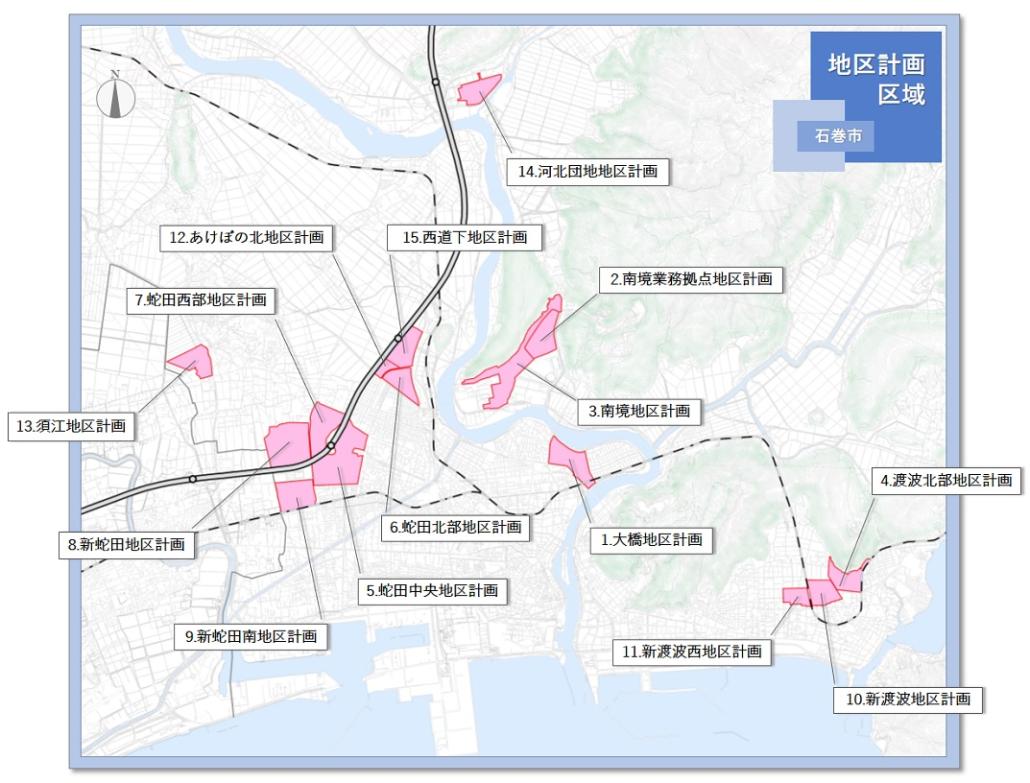 地区計画区域図