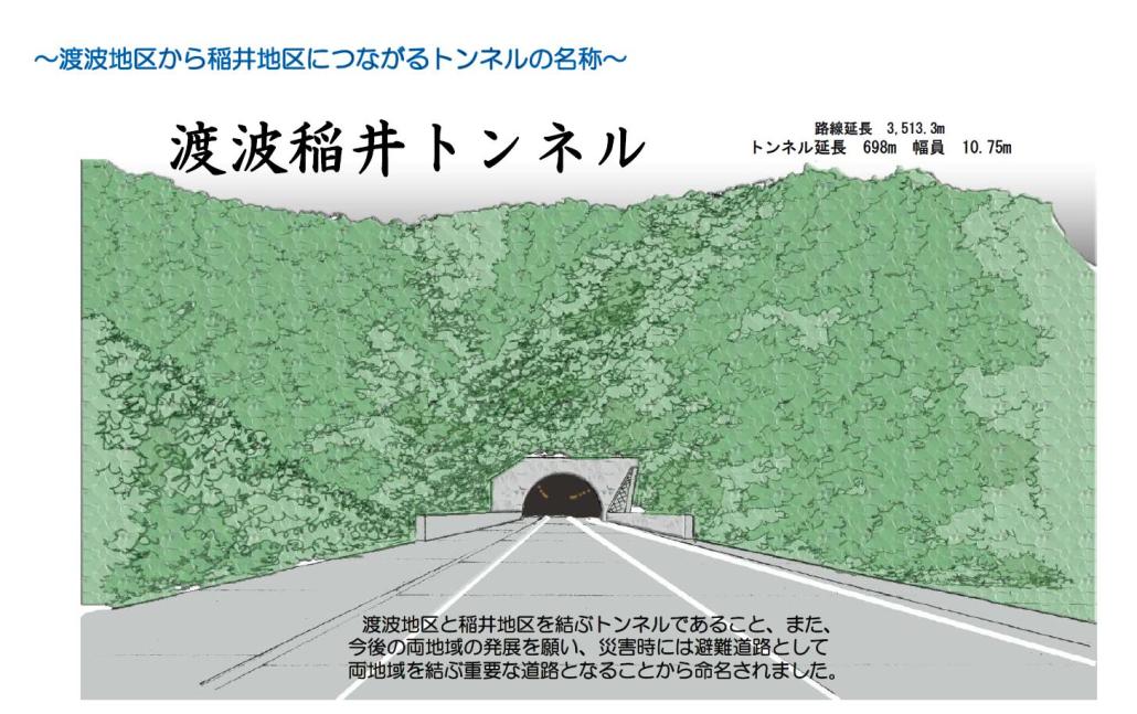 渡波稲井トンネル