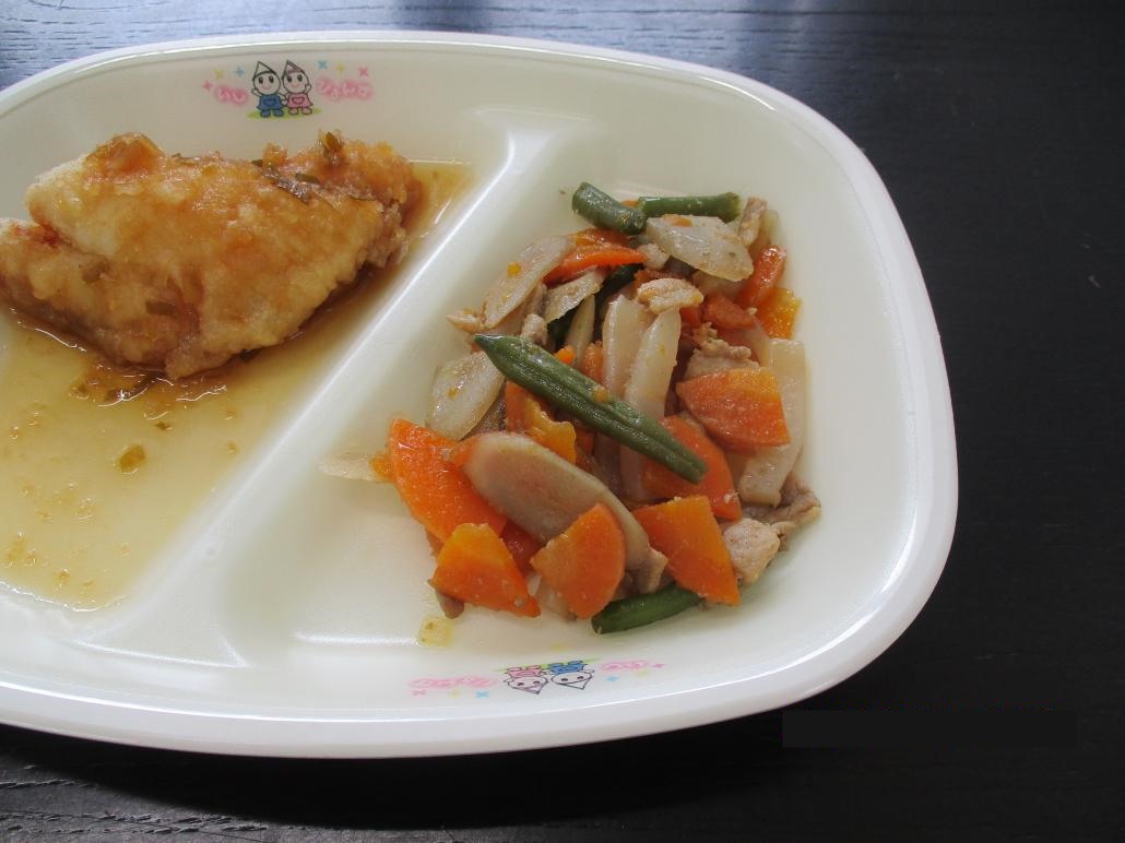 豚肉とごぼうの中華炒め