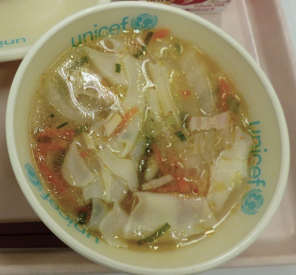 塩ワンタンスープ
