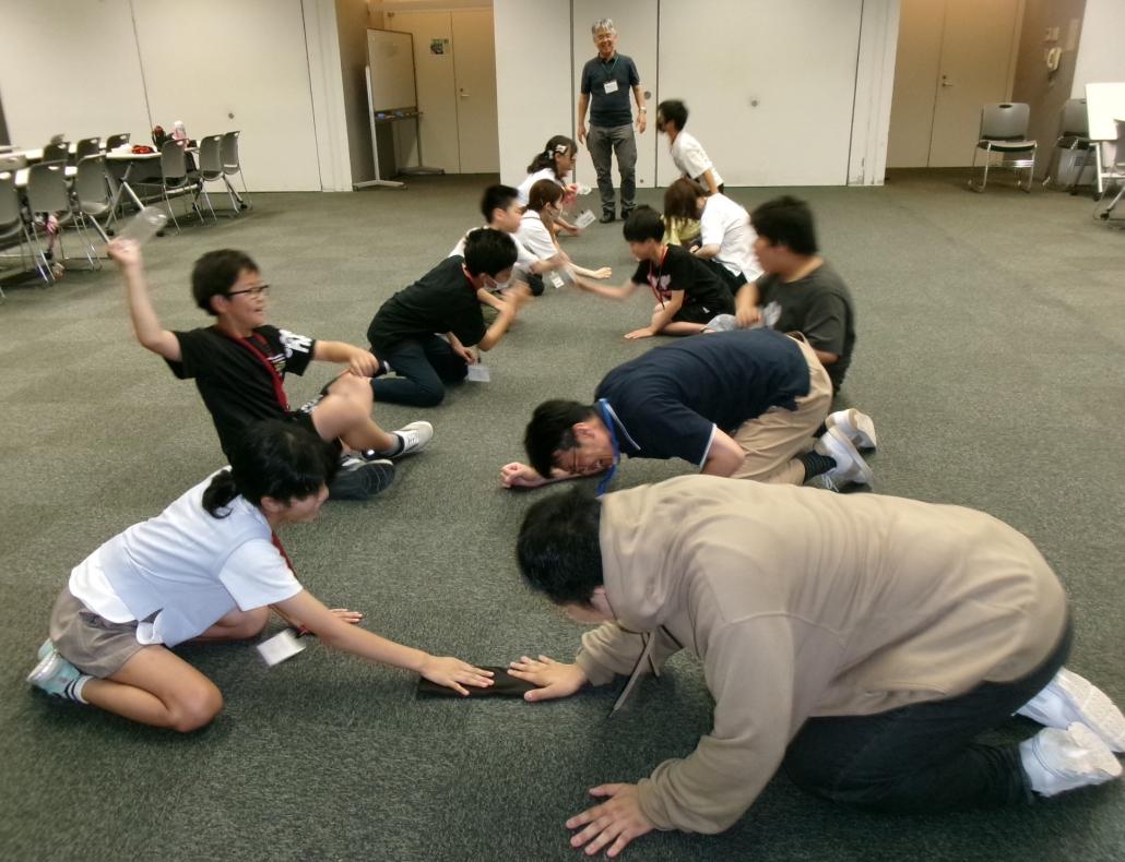 ジュニア・リーダーとレクリエーションのようすの画像