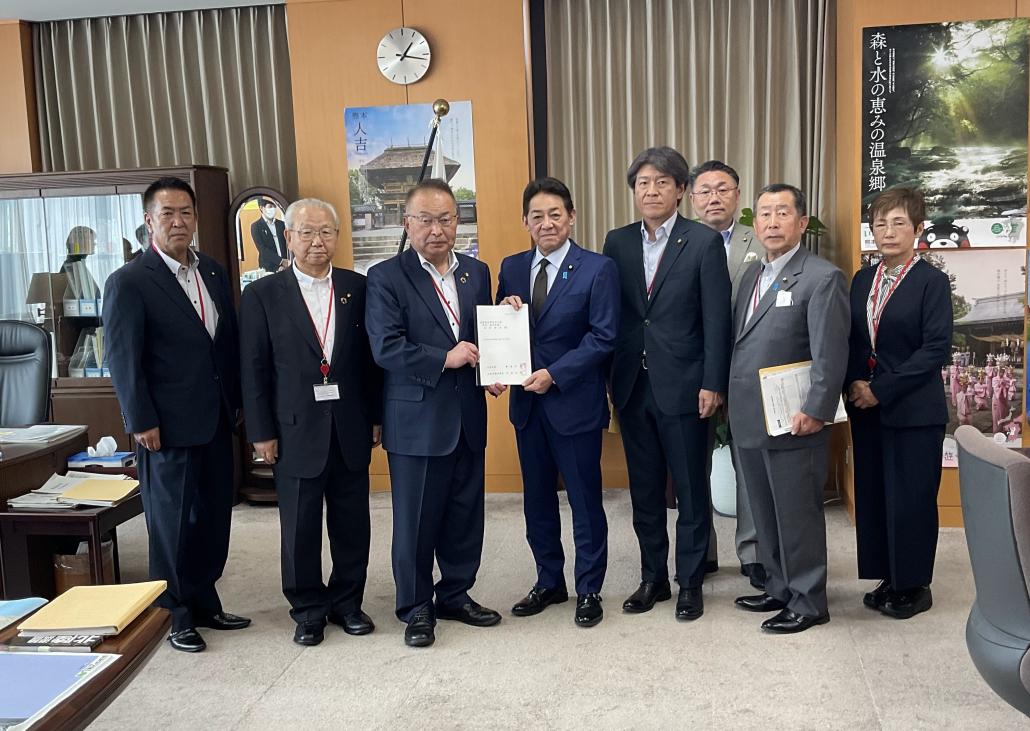 松村祥史内閣府特命担当大臣（防災、海洋政策）