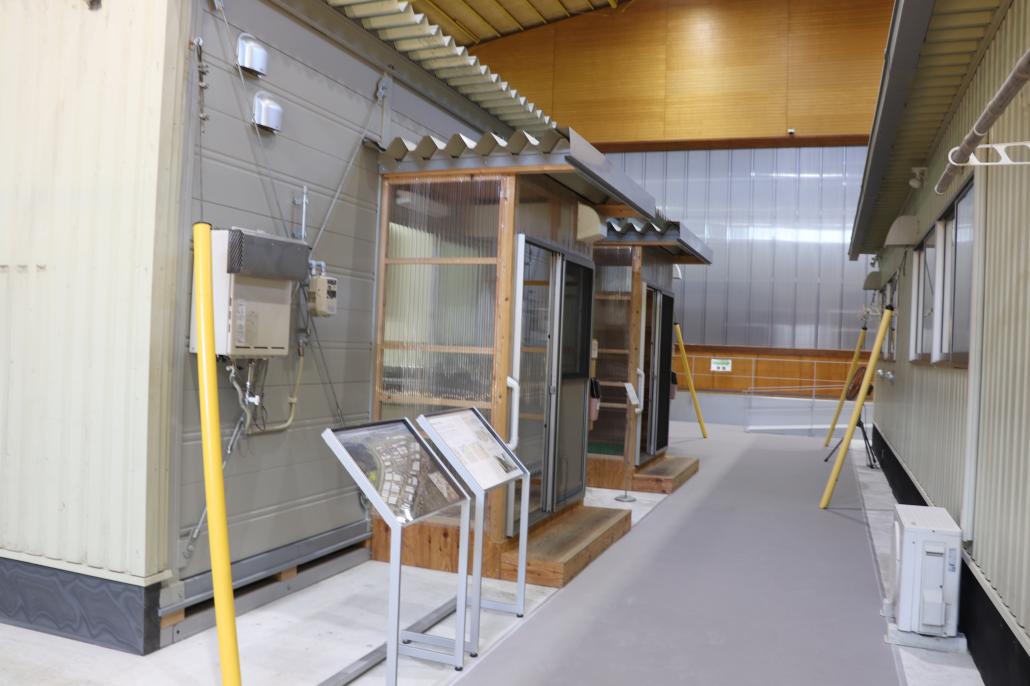 応急仮設住宅の写真