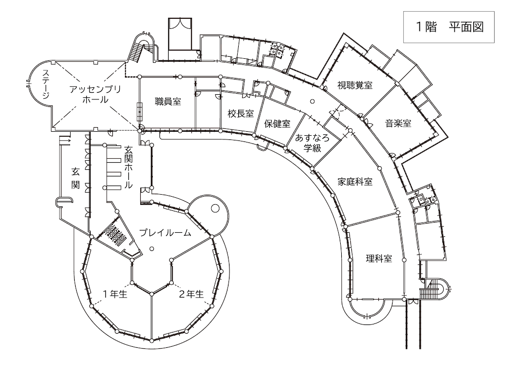 1階平面図
