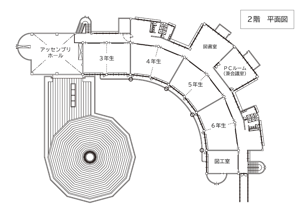 2階平面図