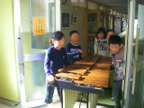 学芸会の準備1の画像