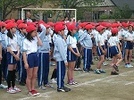 20301200_鹿妻小学校:運動会練習の様子1の画像