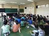 学芸会について話し合いの様子1の画像