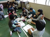 学芸会について話し合いの様子3の画像