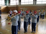 鼓笛隊の引継ぎの様子3の画像