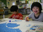 運動会の準備の様子2の画像
