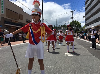 暑い中頑張りました 石巻市立蛇田小学校