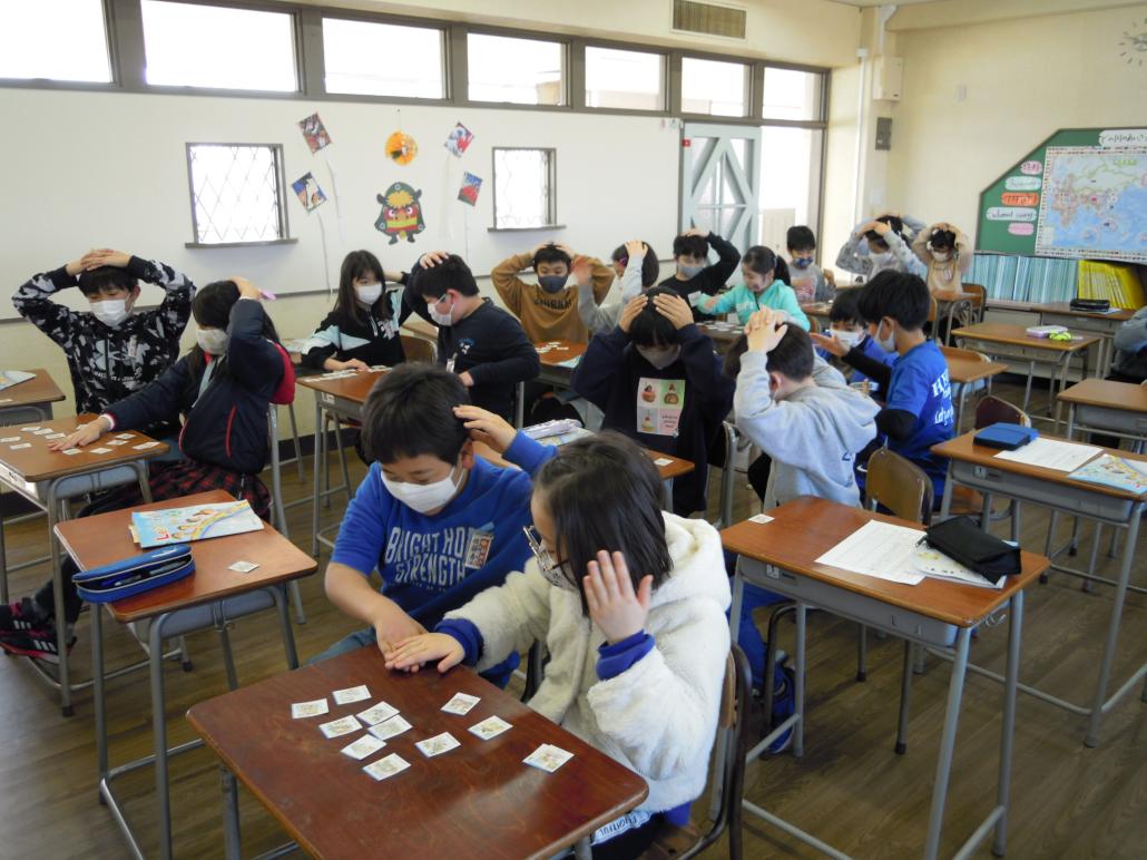 1月25日のひとコマ5 4年外国語