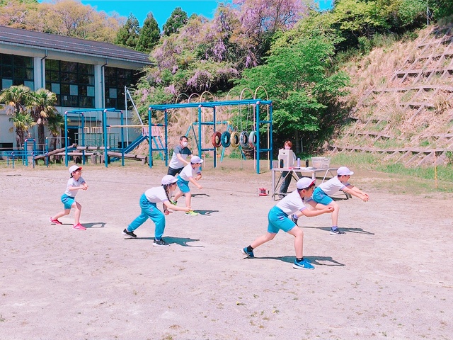 運動会の練習が始まりました 石巻市立東浜小学校
