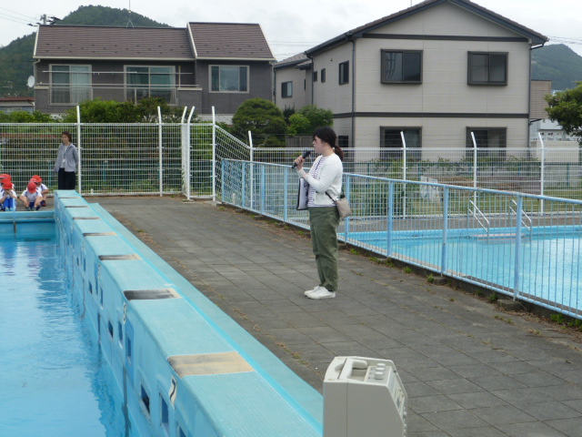 令和元年度 プール開き 石巻市立渡波小学校