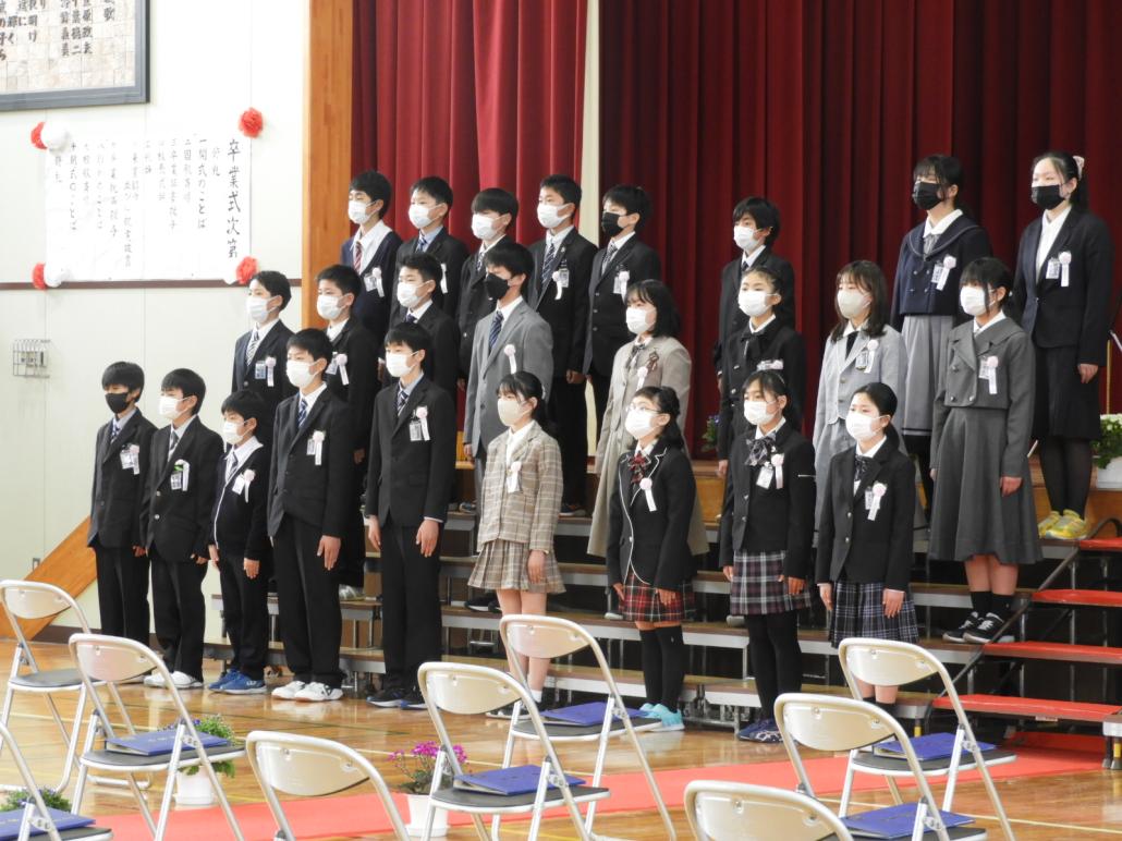 渡波中学校の制服