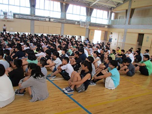 1学期終業式2