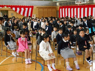 入学式 19 04 09 石巻市立万石浦小学校