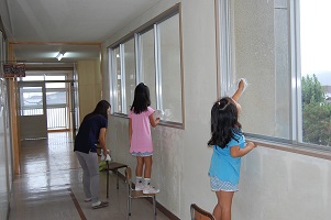 奉仕作業8月の画像