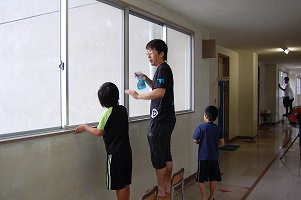 奉仕作業8月の画像