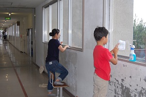 奉仕作業8月の画像