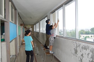 奉仕作業8月の画像