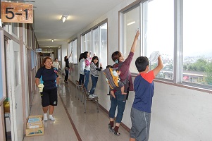 奉仕作業8月の画像