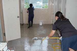 奉仕作業8月の画像