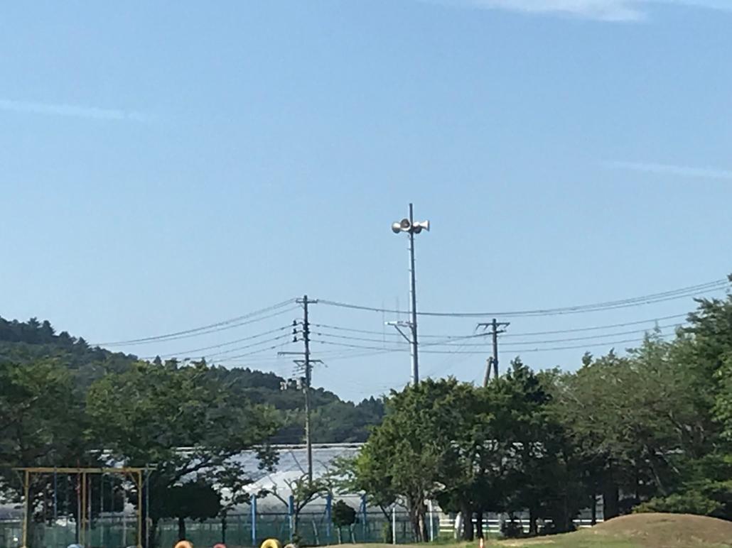 全国Jアラート訓練 - 石巻市立大谷地小学校
