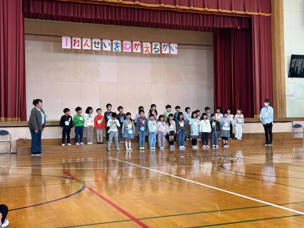 Ｒ７　１年生を迎える会写真２