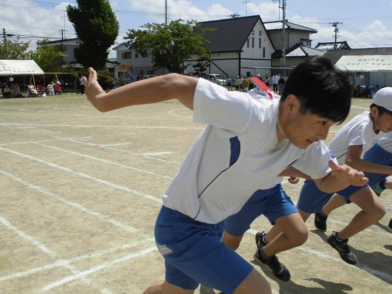 高学年徒競走の画像