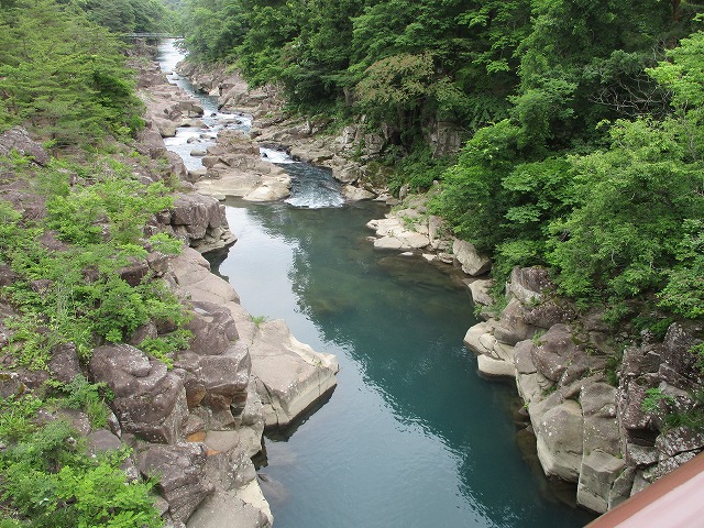 厳美渓に到着しましたの画像