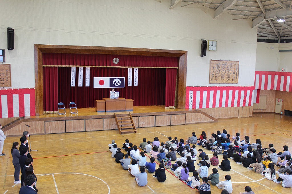 校長先生のお話
