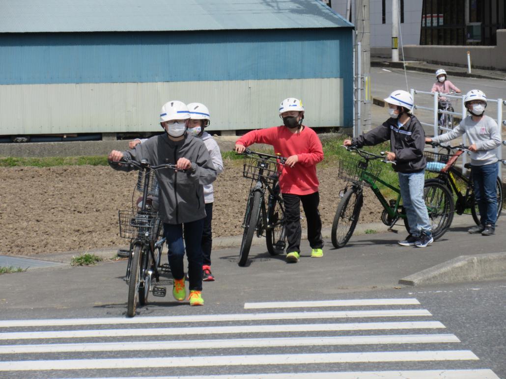 車が来ないか、確認中！の画像