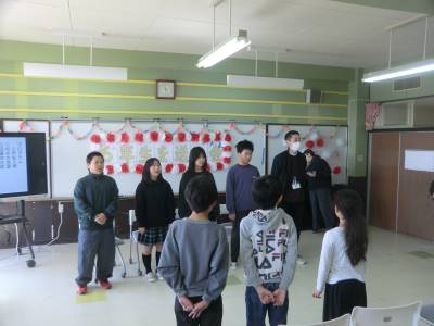 ６年生を送る会